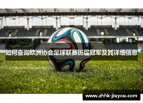 如何查询欧洲协会足球联赛历届冠军及其详细信息
